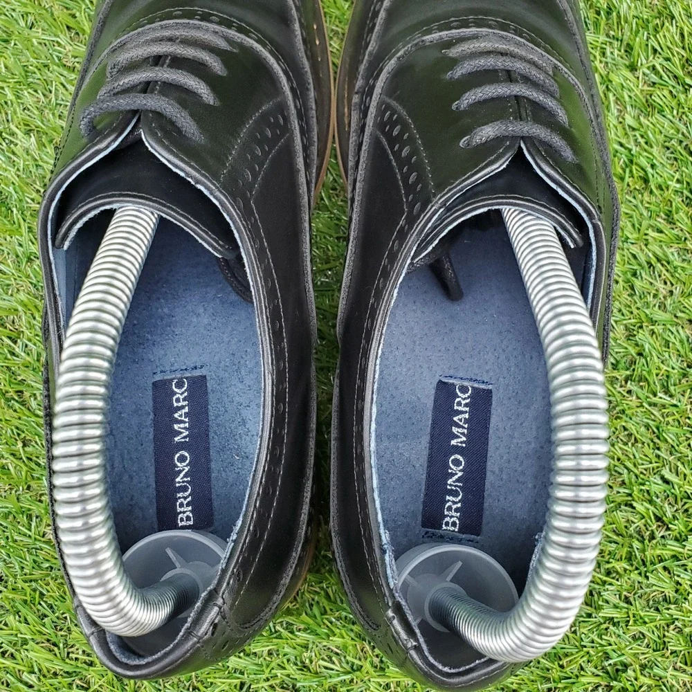 Bruno Marc Prince K2 SIZE 5 Big Kid Boys Wingtip Oxford Dress Shoes Black
